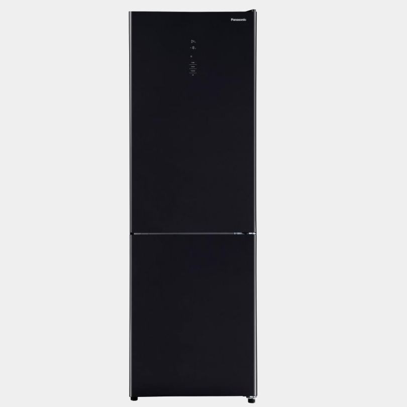 Panasonic Nrbn30pgbe frigorifico combi cristal negro de 185x60