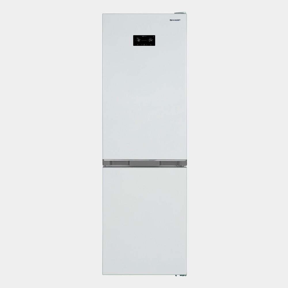 Sharp Sjba10dhxwd frigorifico combi blanco 186x60 no frost D