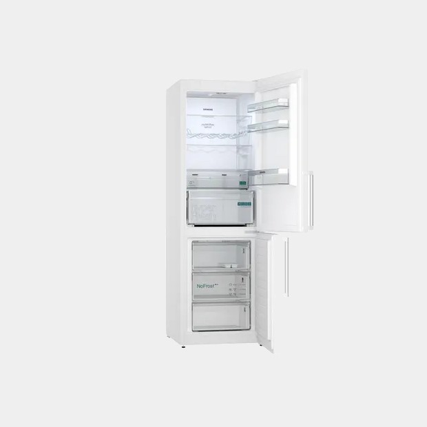 Siemens Kg36n7wct frigorifico combi blanco 186x60 no frost C