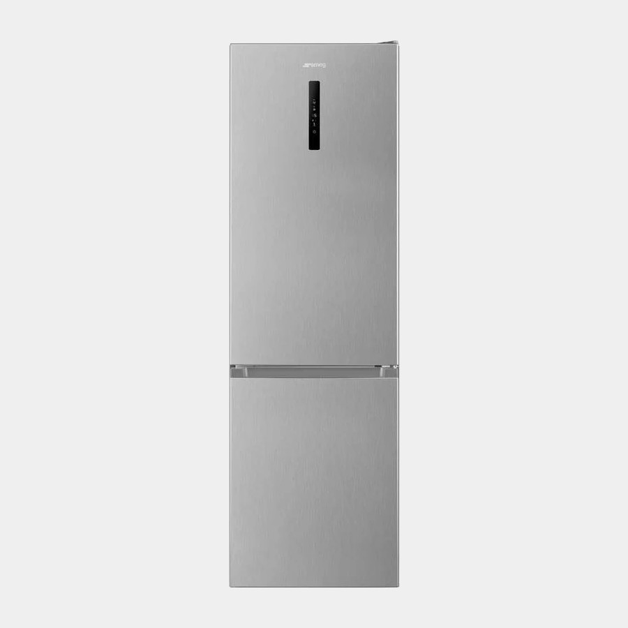 Smeg Fc18xdne frigorifico combi inox 185x60 no frost E