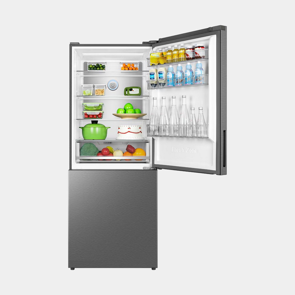 Tcl Rp417bxe0 frigorifico combi Inox 185x70 Nf E