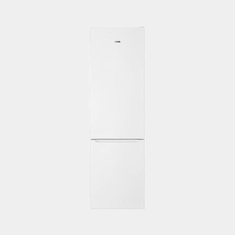 Zanussi Znme36gw0 frigorifico blanco de 201x60 no frost