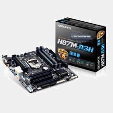 Placa Base Gigabyte Ga-h87m-d3h H87 Intel Lga 1150 DDR3 Vga Dvi Hdmi U