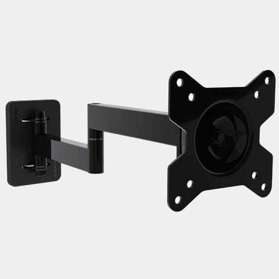 Soporte para TV Gisan Ax-112 15-24 2brazo  negro