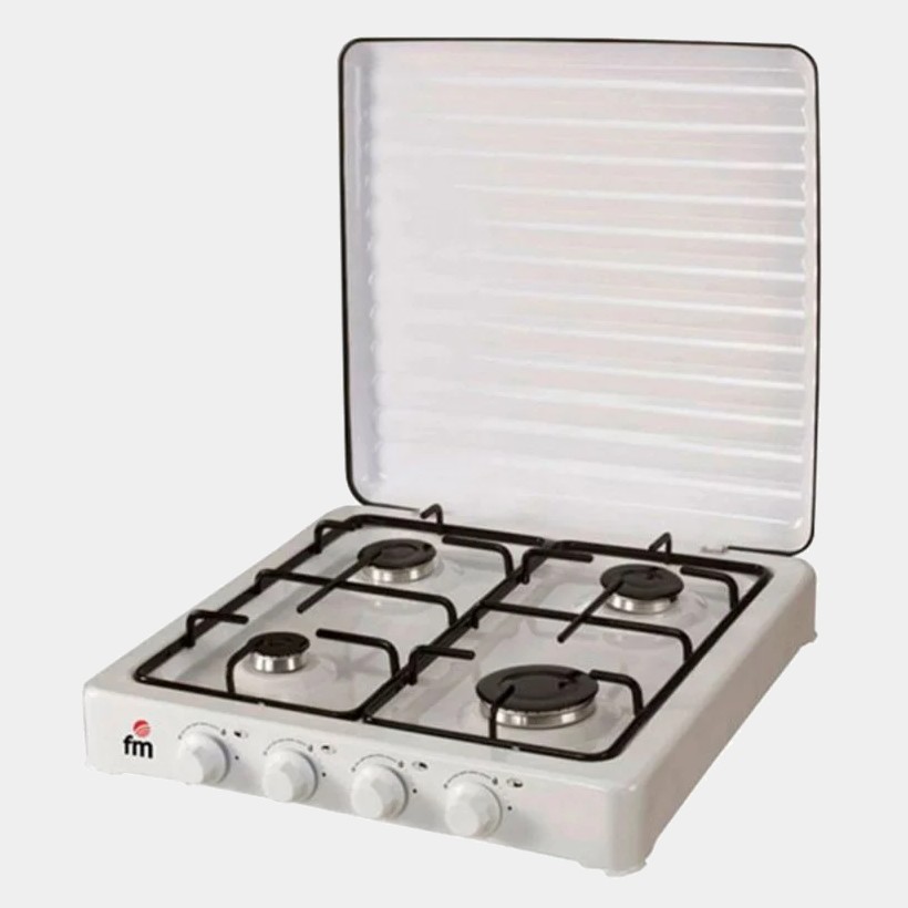 Fm Hg400 hornillo de 4 fuegos gas butano