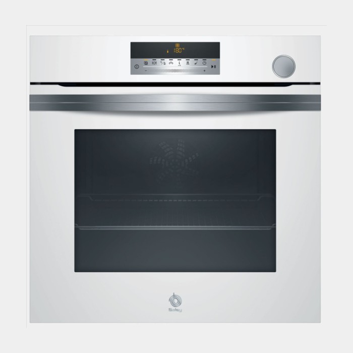 Balay 3ha5378b1 horno multifuncion cristal blanco 71 ls A