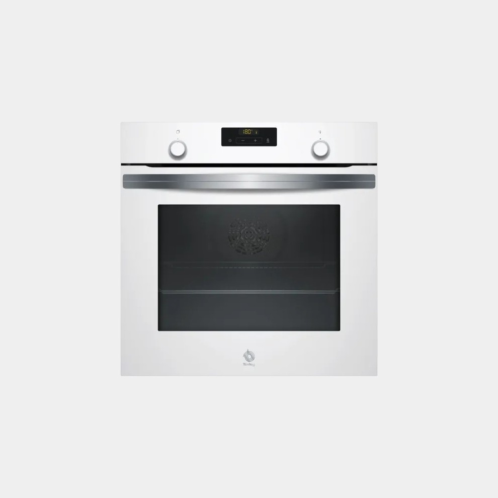 Balay 3ha5748b2 horno multifuncion cristal blanco 71 ls