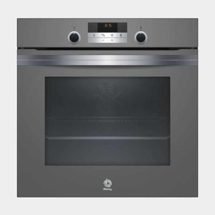 Balay 3hb5358a0 horno multifuncion cristal gris