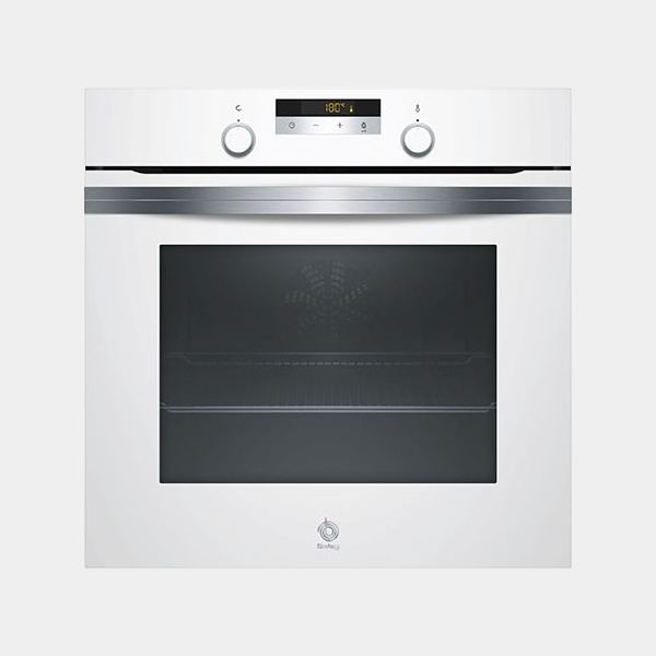 Balay 3hb5848b0 horno pirolitico de cristal blanco