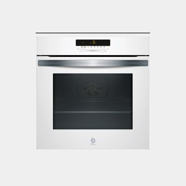 Balay 3hb5888b6 horno pirolítico cristal blanco 71 ls