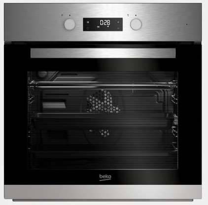 Horno multifuncion Beko BIE22301X pantalla mandos ocultables