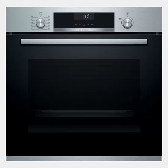 Bosch Hba5360s0 horno multifunción pantalla cristal negro/inox