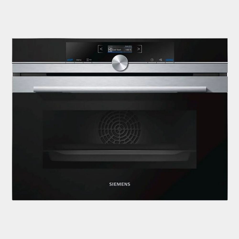 Siemens Cb675gbs3 horno compacto 45cm negro inox