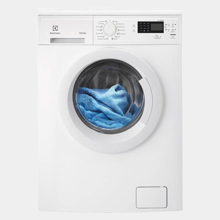 Lavadora de 7Kg Electrolux EWF1274EOW 1200 rpm  pantalla