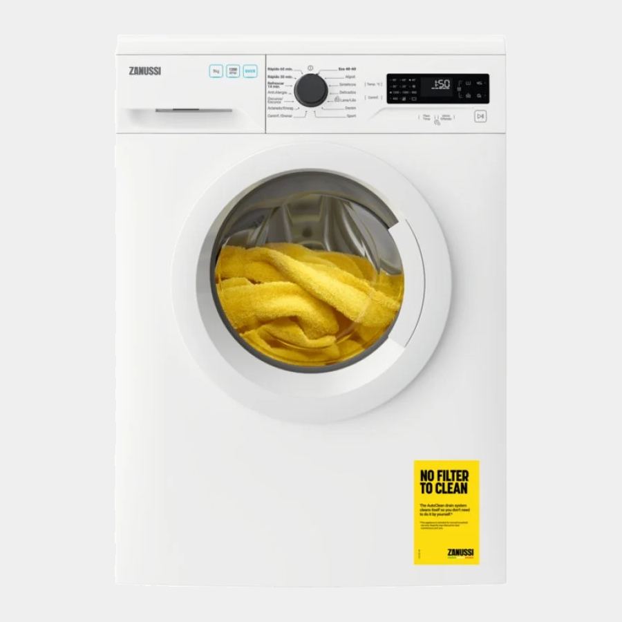 Zanussi Zwf724a5w2 lavadora de 7kg 1200rpm E