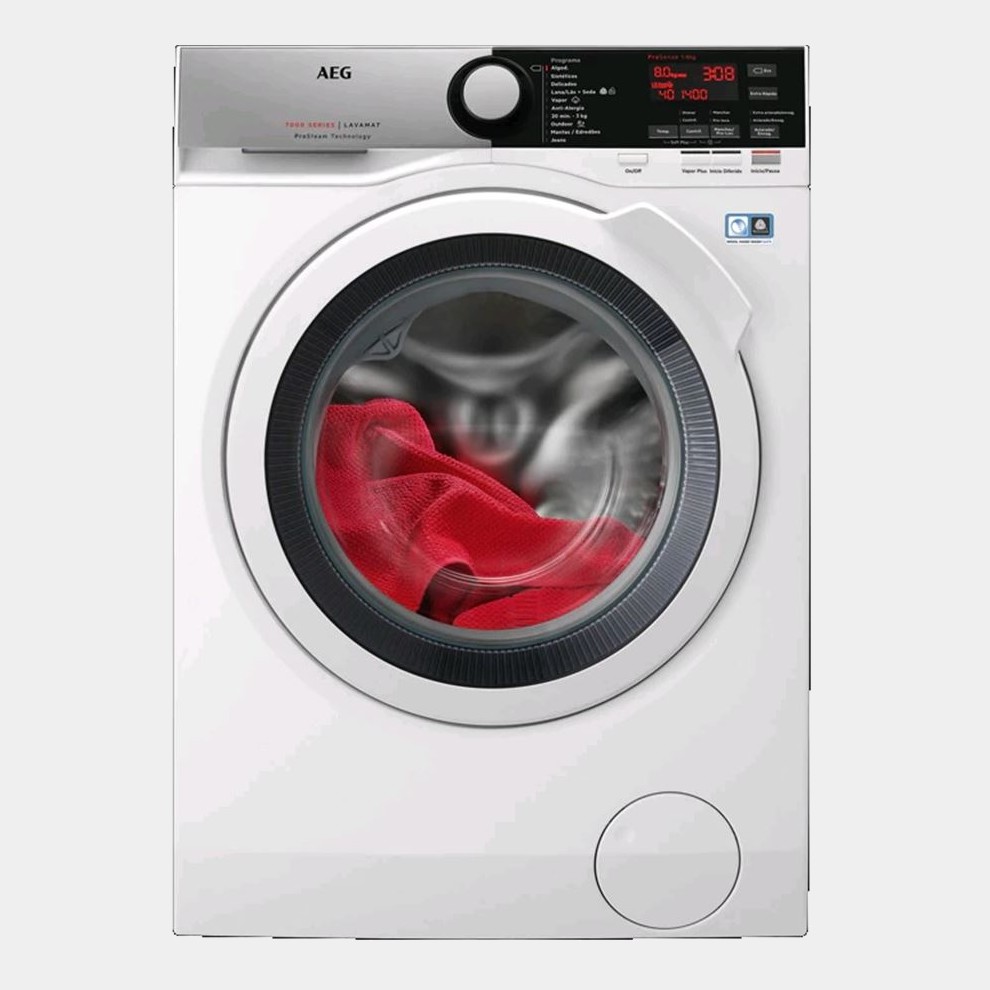 AEG L7fee841 lavadora de 8kg 1400rpm vapor A+++
