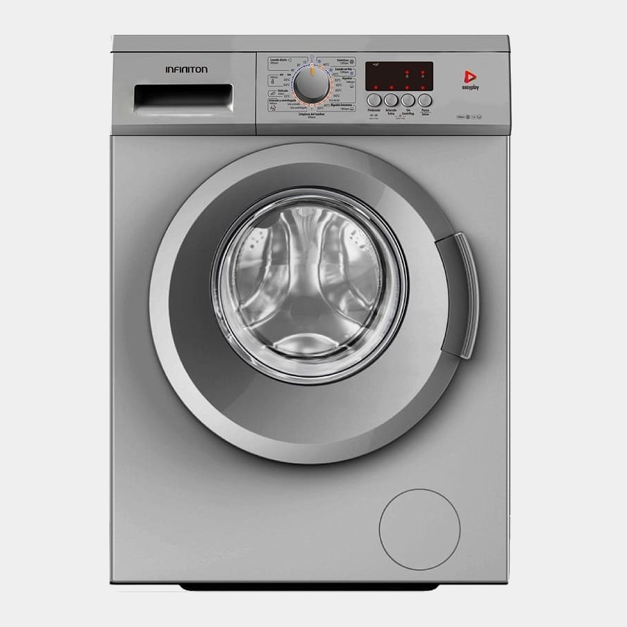 Infiniton Wmpl8 lavadora silver de 8kg 1200r E