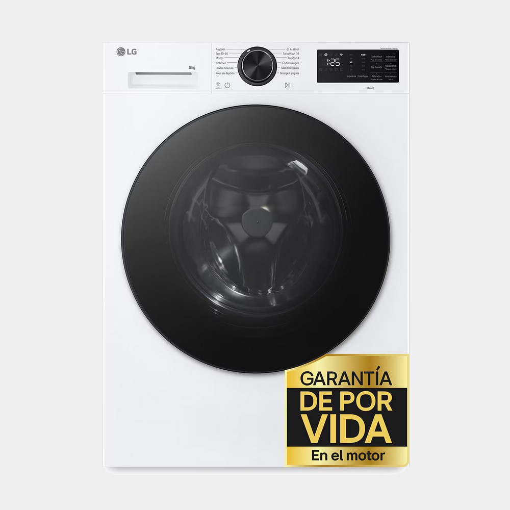 LG F2x50s8tlb lavadora de 8kg 1200rpm A LG F2x50s8tlb lavadora de 8kg 1200rpm A