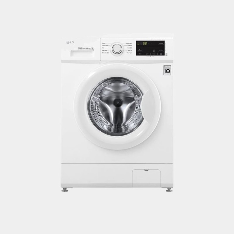 LG F4J3TN3W Lavadora de 8kg 1400rpm D
