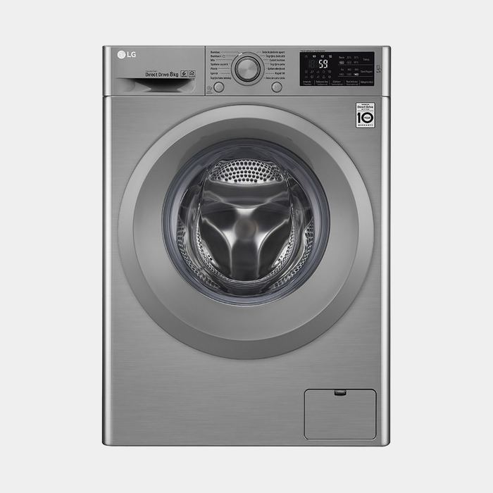 LG F4j5tn7s lavadora inox de 8kg 1400rpm
