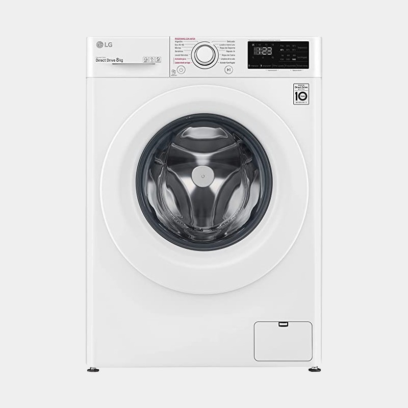 LG F4WV3008S3W lavadora de 8kg y 1400rp C