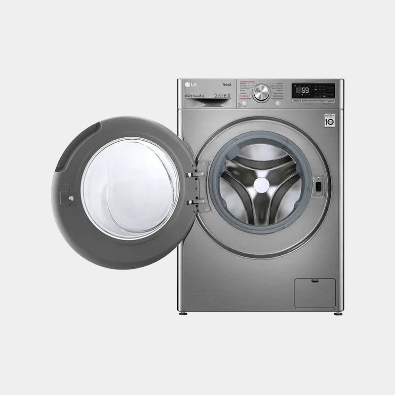 LG F4wv5008s2s lavadora inox de 8kg 1400rpm B/