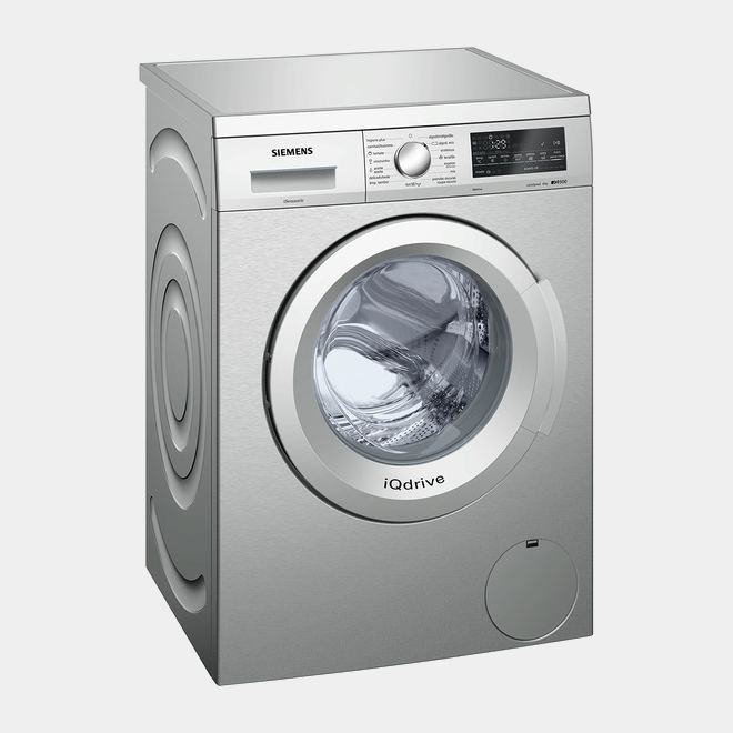 Siemens Wu12q48xes lavadora inox de 8kg 1200rpm