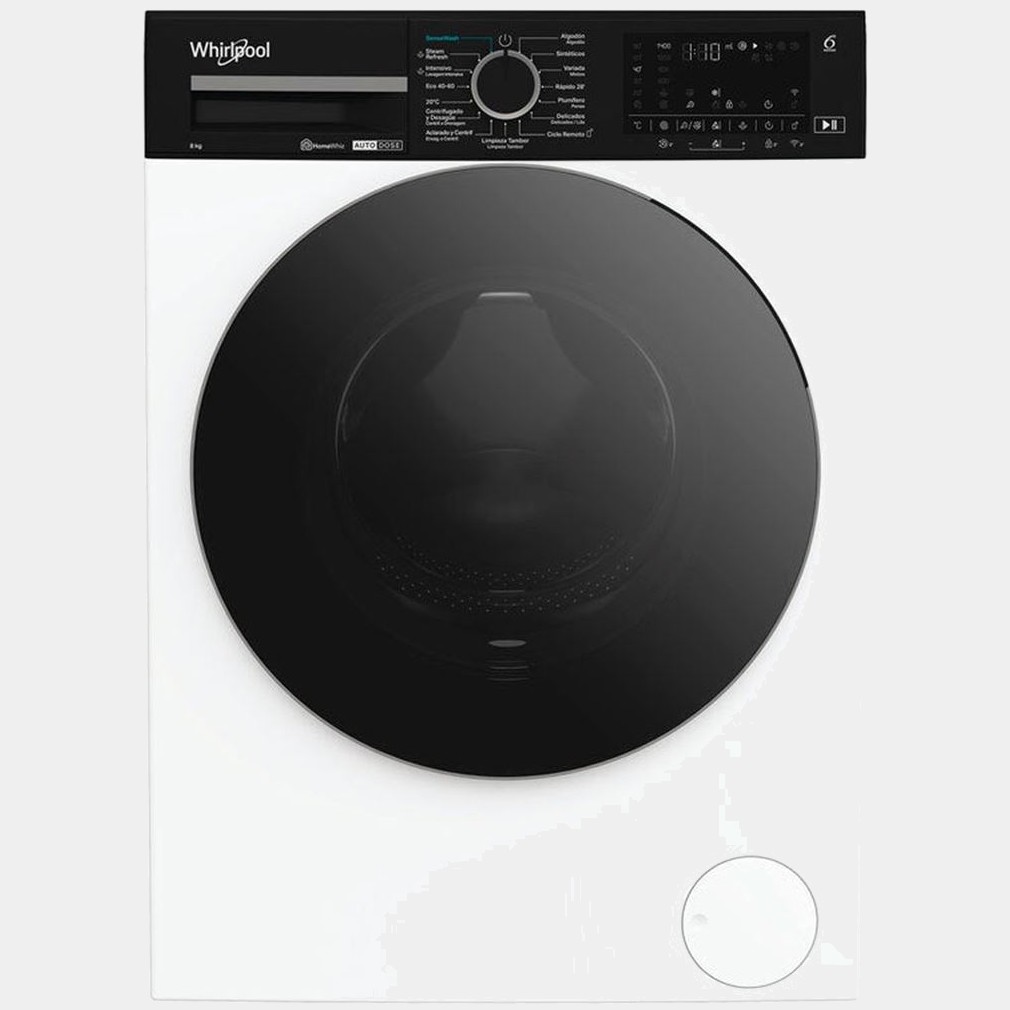 Whirlpool Wpm87wadsspt lavadora de 8kg 1400rpm A Whirlpool Wpm87wadsspt lavadora de 8kg 1400rpm A