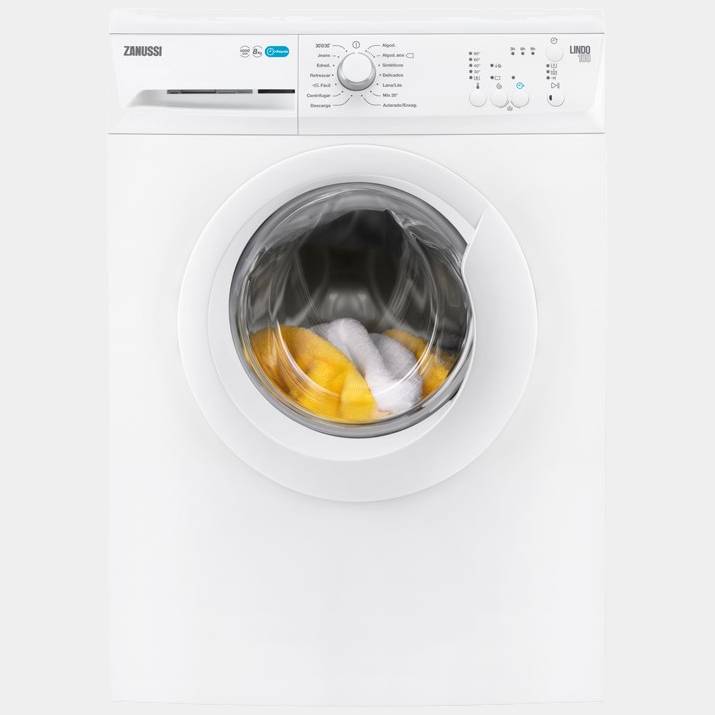 Zanussi Zwf81040w lavadora de 8kg y 1000rpm