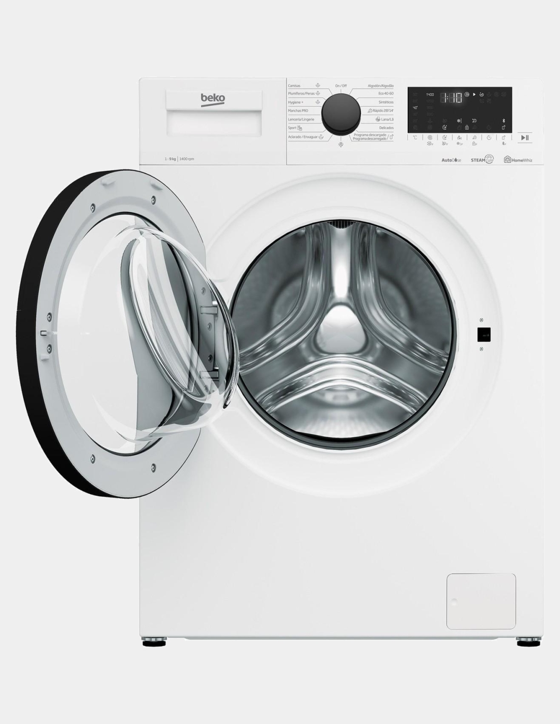 Beko Wra9714xwdr Autodose lavadora de 9kg 1400rpm C