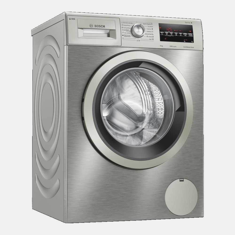Bosch Wau24s4xes lavadora inox de 9kg 1200r