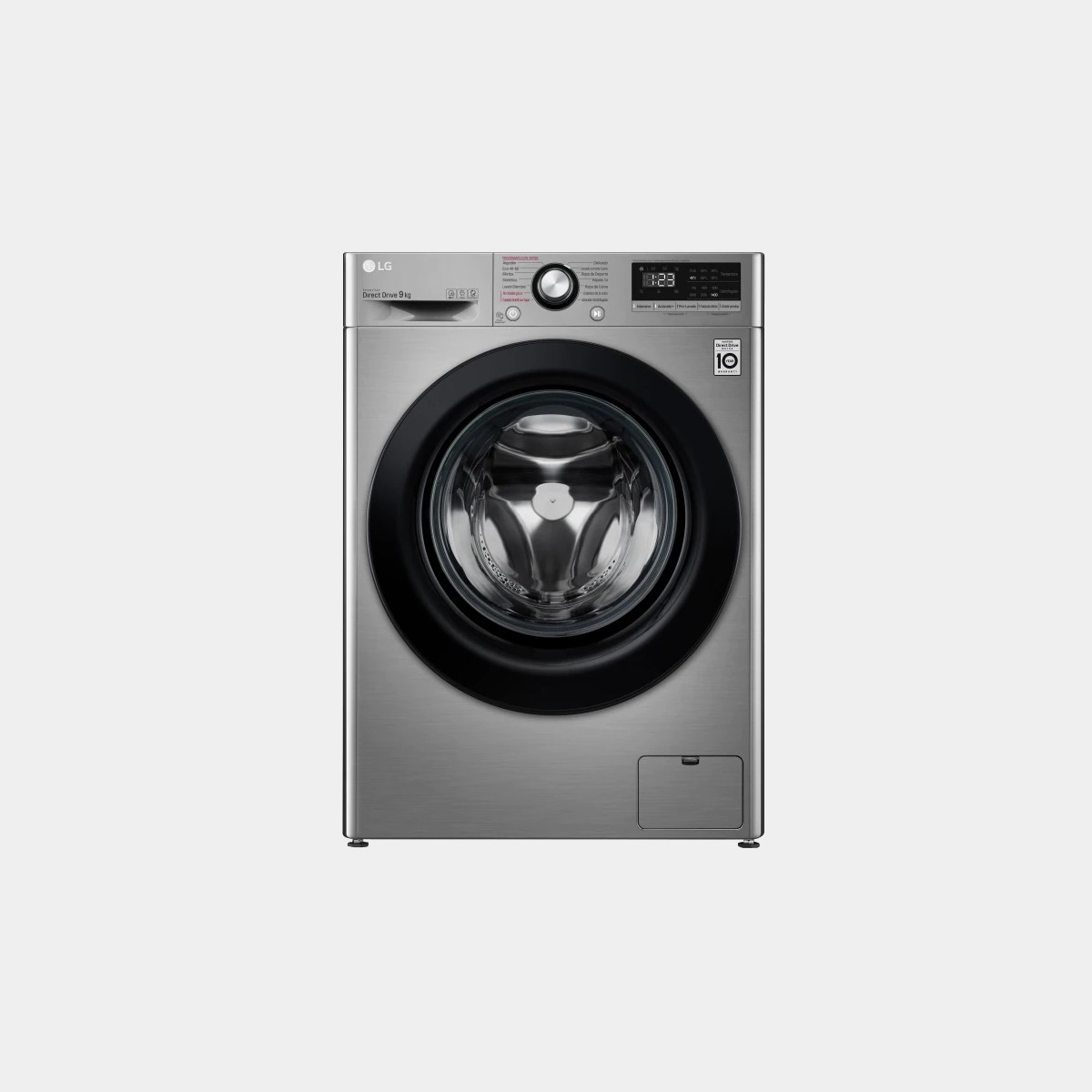 LG F4wv3009s6s lavadora inox de 9kg 1400rpm B