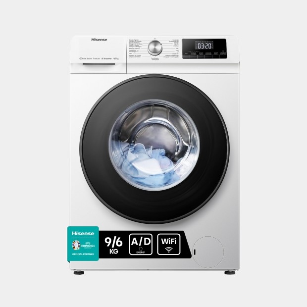 Hisense WDQA9014EVJMW lavasecadora 9kg 6kg 1400rpm D