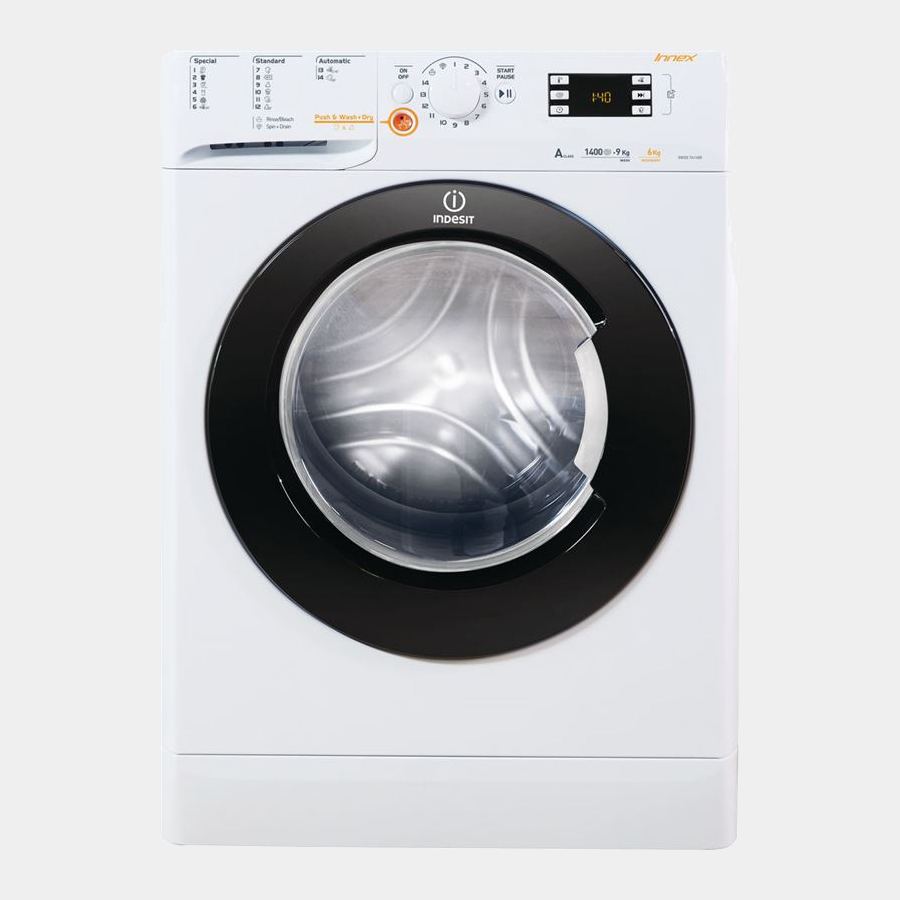 Indesit Xwde961480xwkkceu lavasecadora 9kg 6kg 1400rpm A