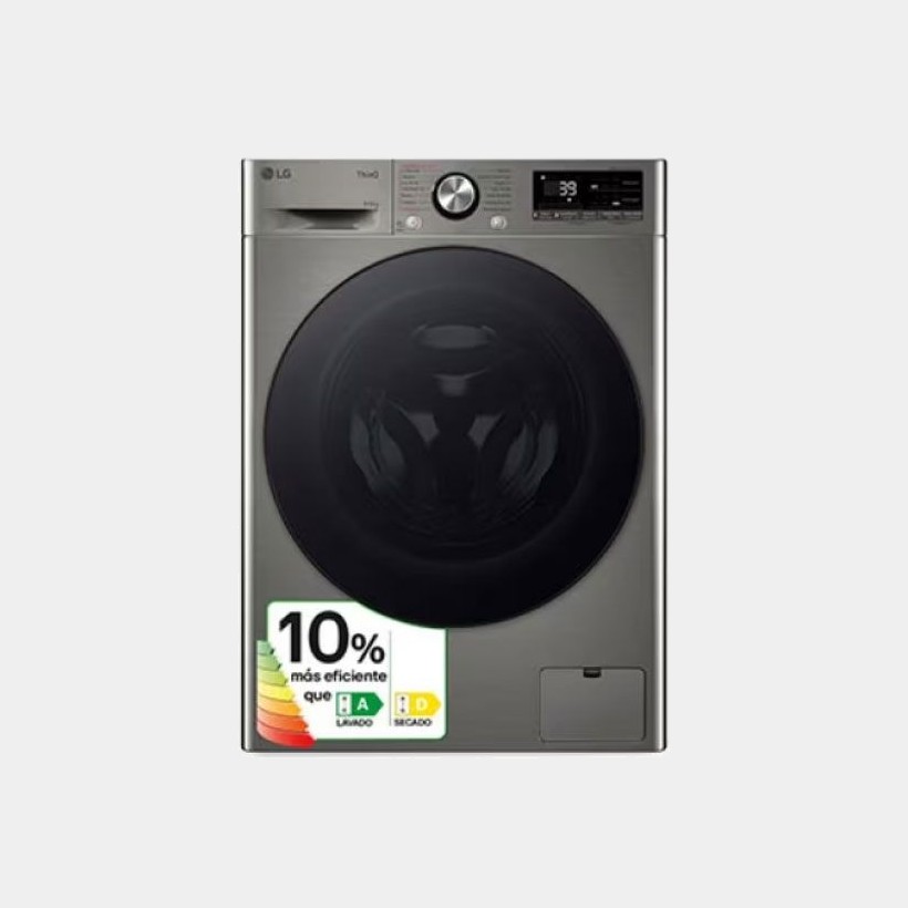 LG F4dr7009ags lavasecadora inox 9kg y 6kg 1400rpm Wifi A