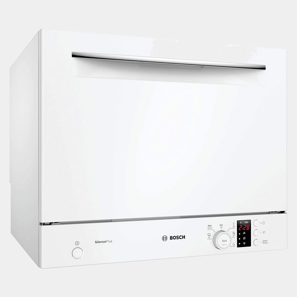 Bosch Sks62e32eu lavavajillas compacto blanco con pantalla A+