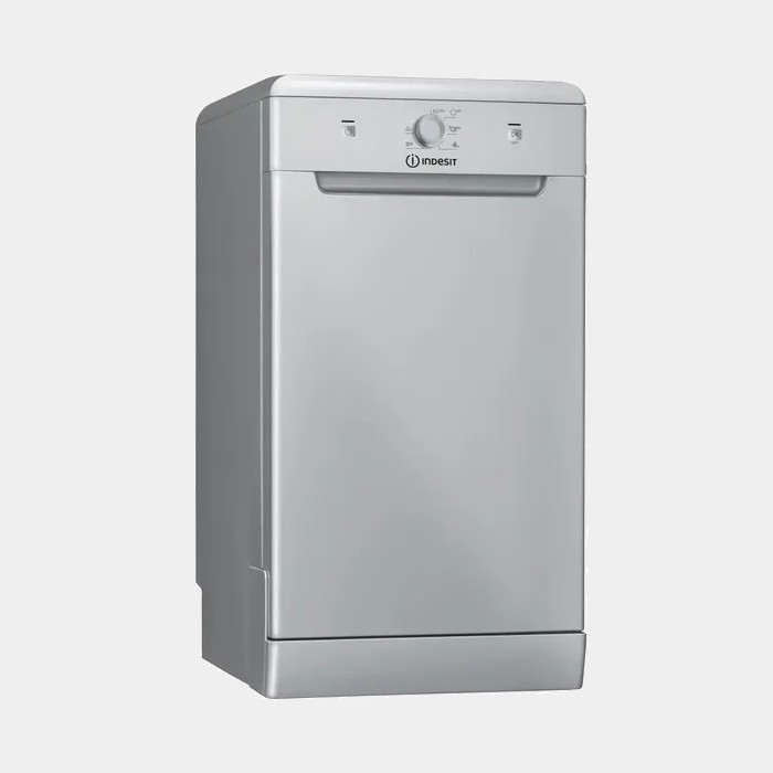 Indesit Dsfe1b10s lavavajillas silver de 45cm A+