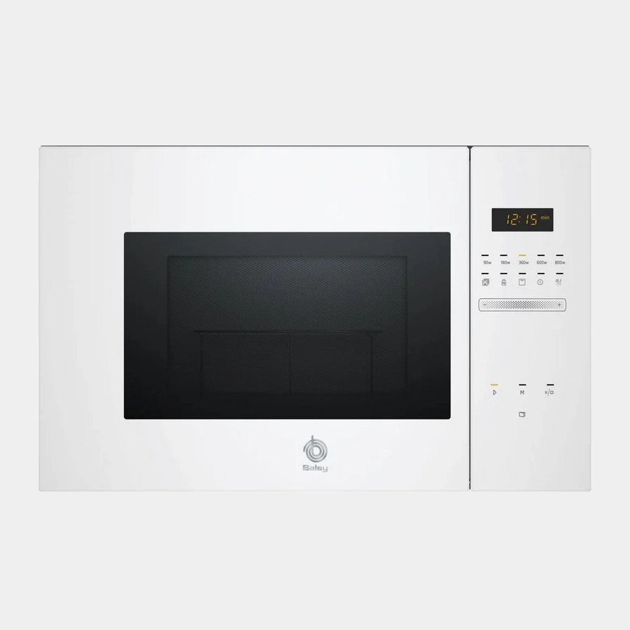 Balay 3cg5172b2 microondas integrable cristal blanco 20ls Ap.izq