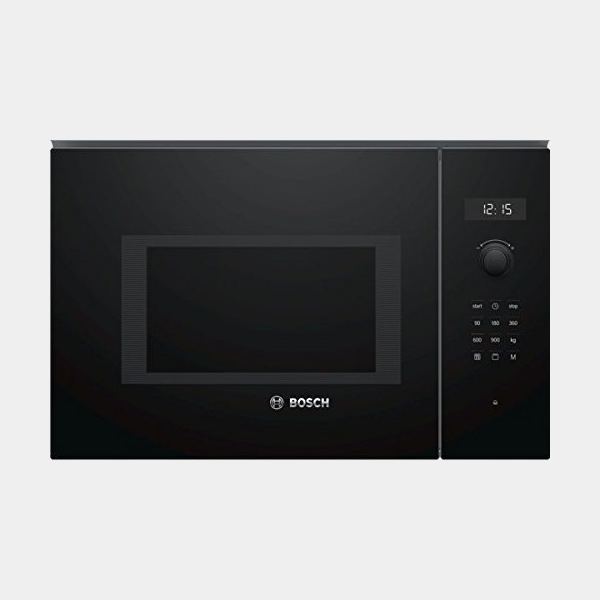 Bosch Bel554mb0 microondas integrable negro con grill