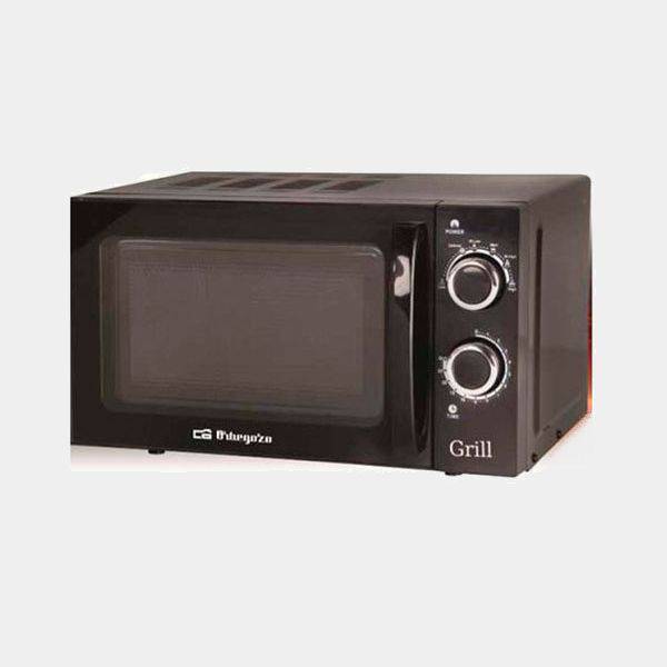 Microondas negro Orbegozo MIG2031 Grill 20 litros