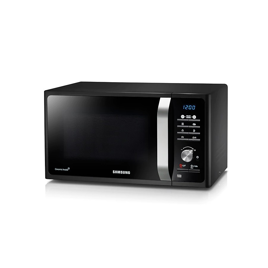 Samsung Mg23f301tak microondas Negro con grill 23 ls