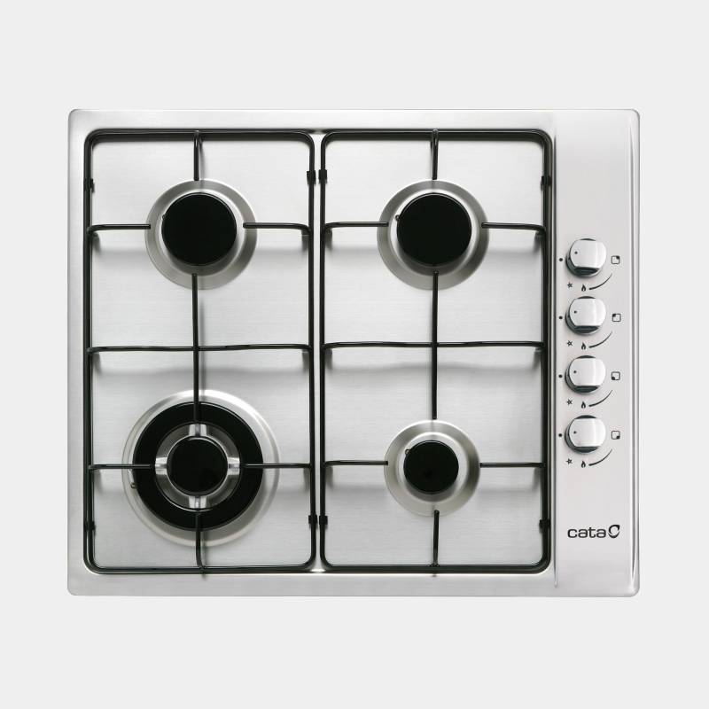 Cata Gi 6031 X Placa de gas Inox de 4 fuegos