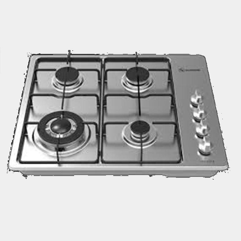 Schneider Spg 413tX placa de gas natural de 4 fuegos