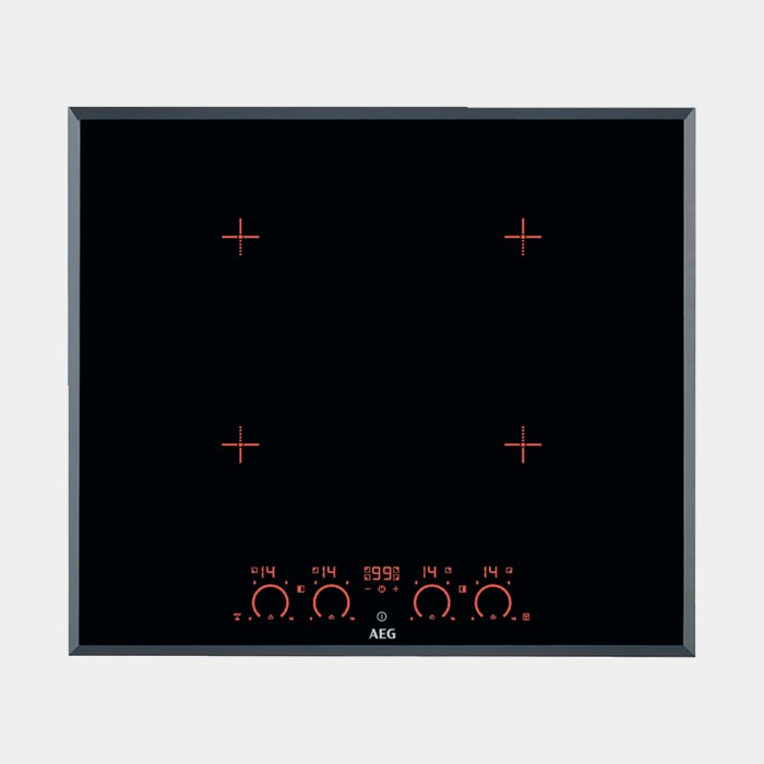 AEG Hk674400fb placa de inducción de 4 fuegos