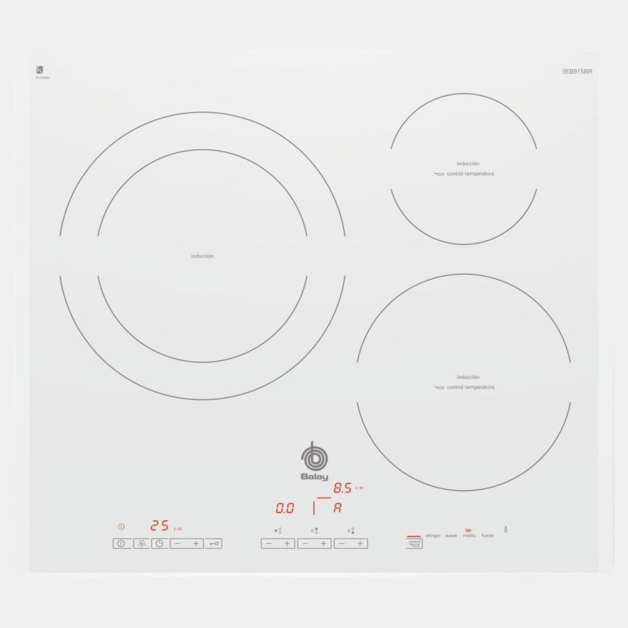 Balay 3eb965bu placa de induccion de 3 fuegos