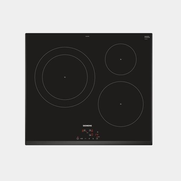Siemens Eh651bjb1e placa de induccion 3 fuegos de 28cm