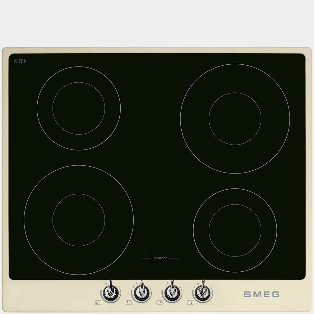 Smeg Pi964p placa de inducción de 4 fuegos