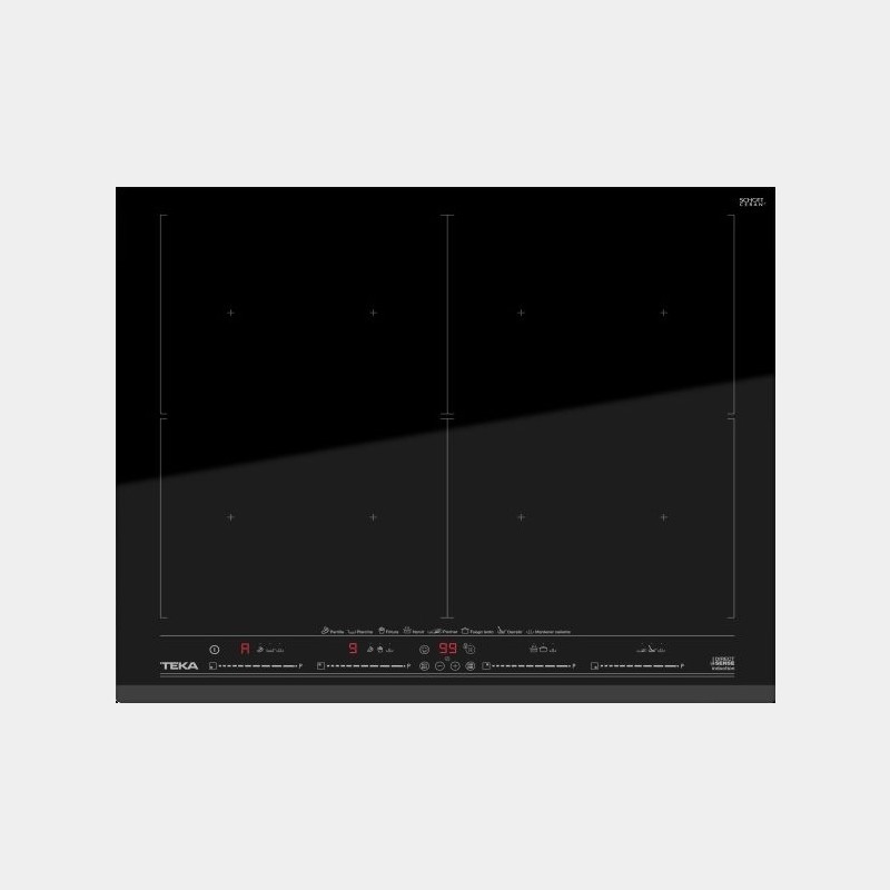 Teka Izf68610msp placa inducción Flex 8 fuegos