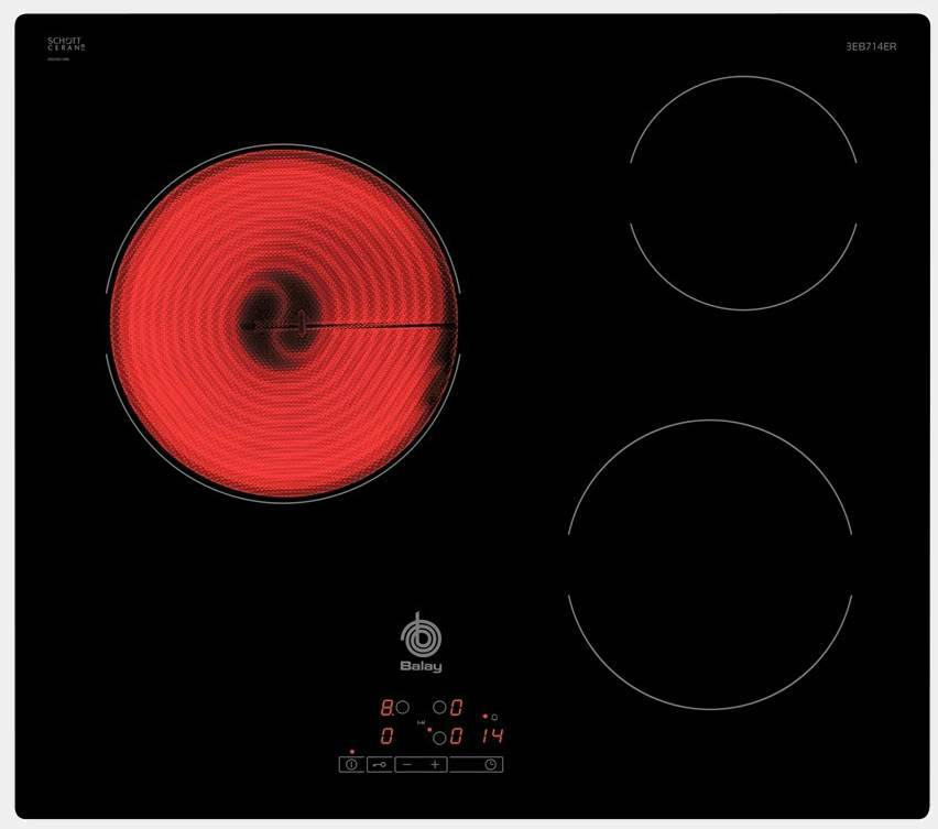 Placa vitroceramica Balay 3EB714ER 3 fuegos