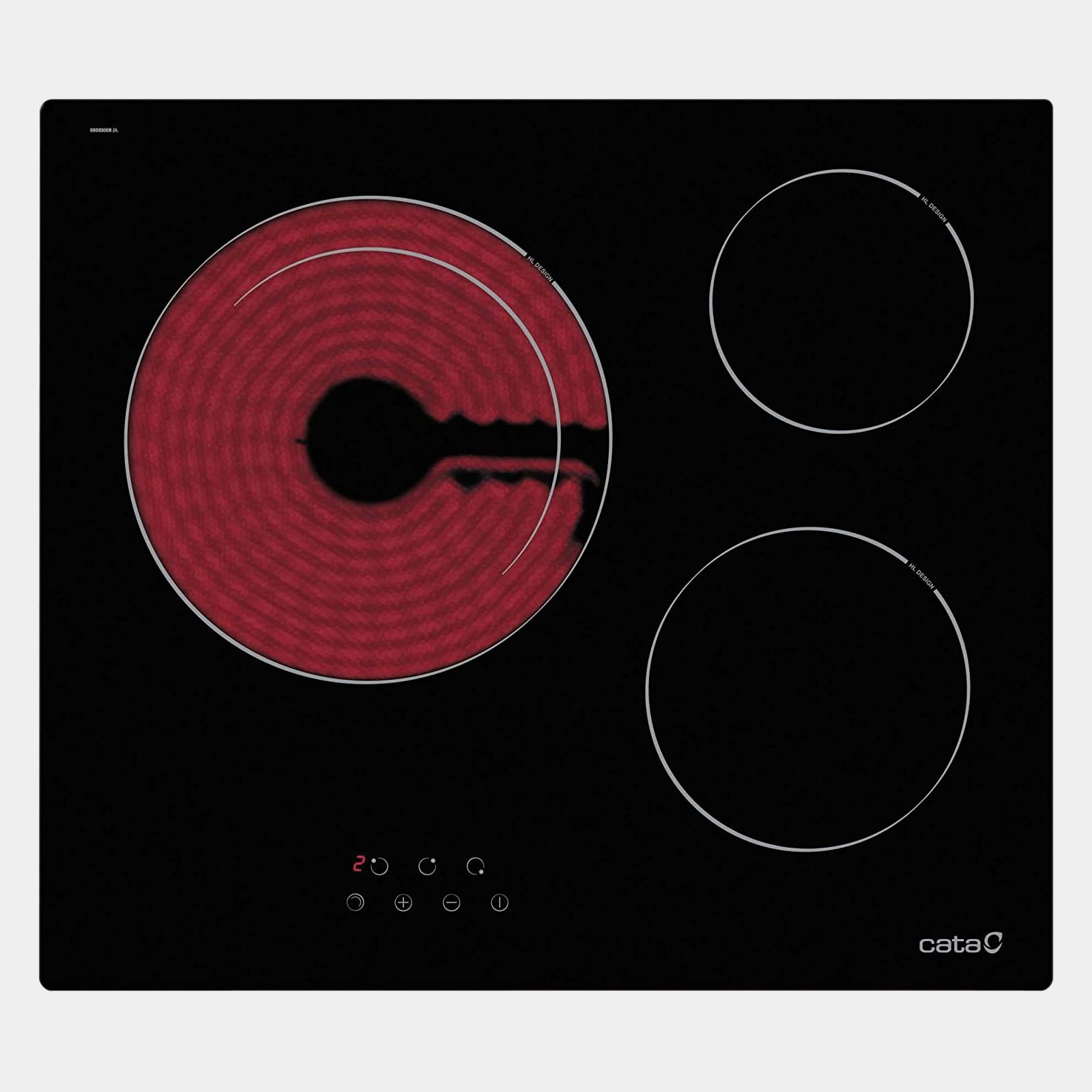 Cata Td6003 placa vitroceramica 3 fuegos 27cm